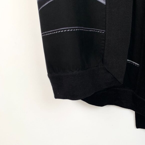 Ann Demeulemeester Black Long Cardigan Coat Made In France - Picture 4 of 8